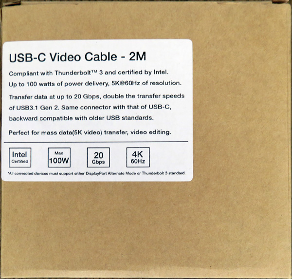 כבל וידאו / USB C VIDEO CABLE