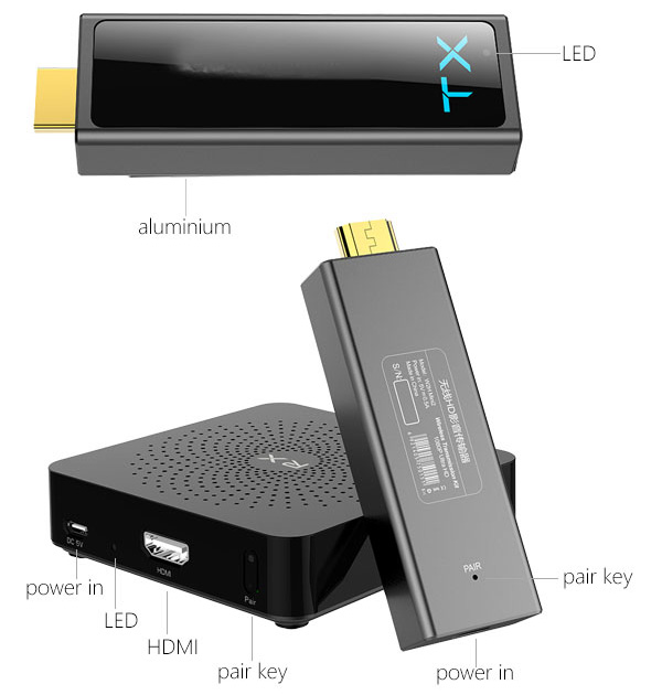 סטיק HDMI אלחוטי - ממשק