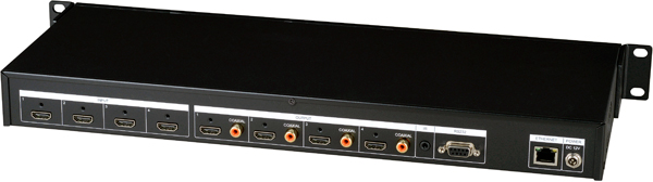 מטריצה HDMI 4X4 HS04-4K6G - גב
