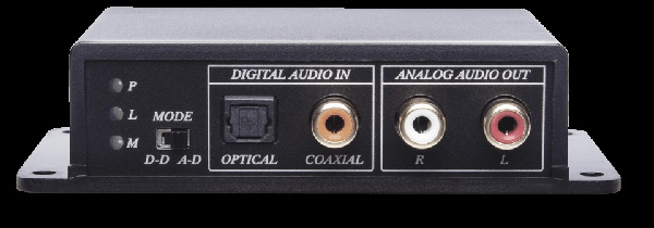 ממיר אודיו אופטי אנלוגי AC01 - גב