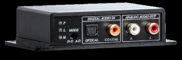 ממיר אודיו אופטי אנלוגי AC01 - צד