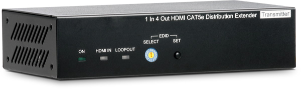 מפצל HDMI על גבי רשת דגם HE04SET