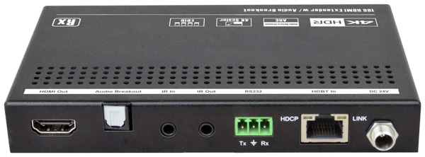 מרחיק/אקסטנדר HDMI ARC - מקלט, גב