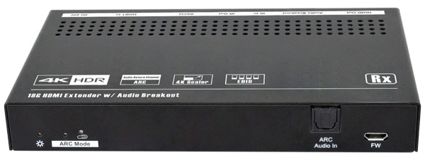 מרחיק/אקסטנדר HDMI ARC - מקלט, חזית