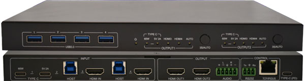 HDMI 2.0 Matrix 4X2 Switcher