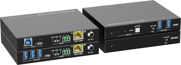 מאריך/אקסטנדר מקצועי USB 3.2 מאה מטר