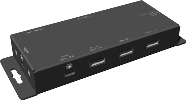 תחנת עגינה / מרכזיה חכמה לחיבור מחשבים ניידים בכבל אחד בודד