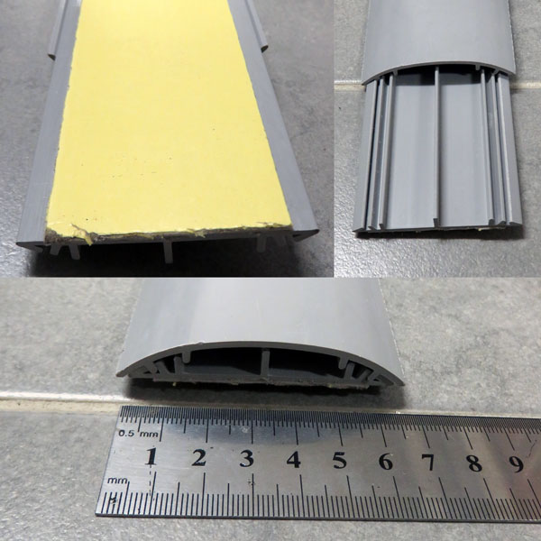 תעלת PVC קשיחה קטנה